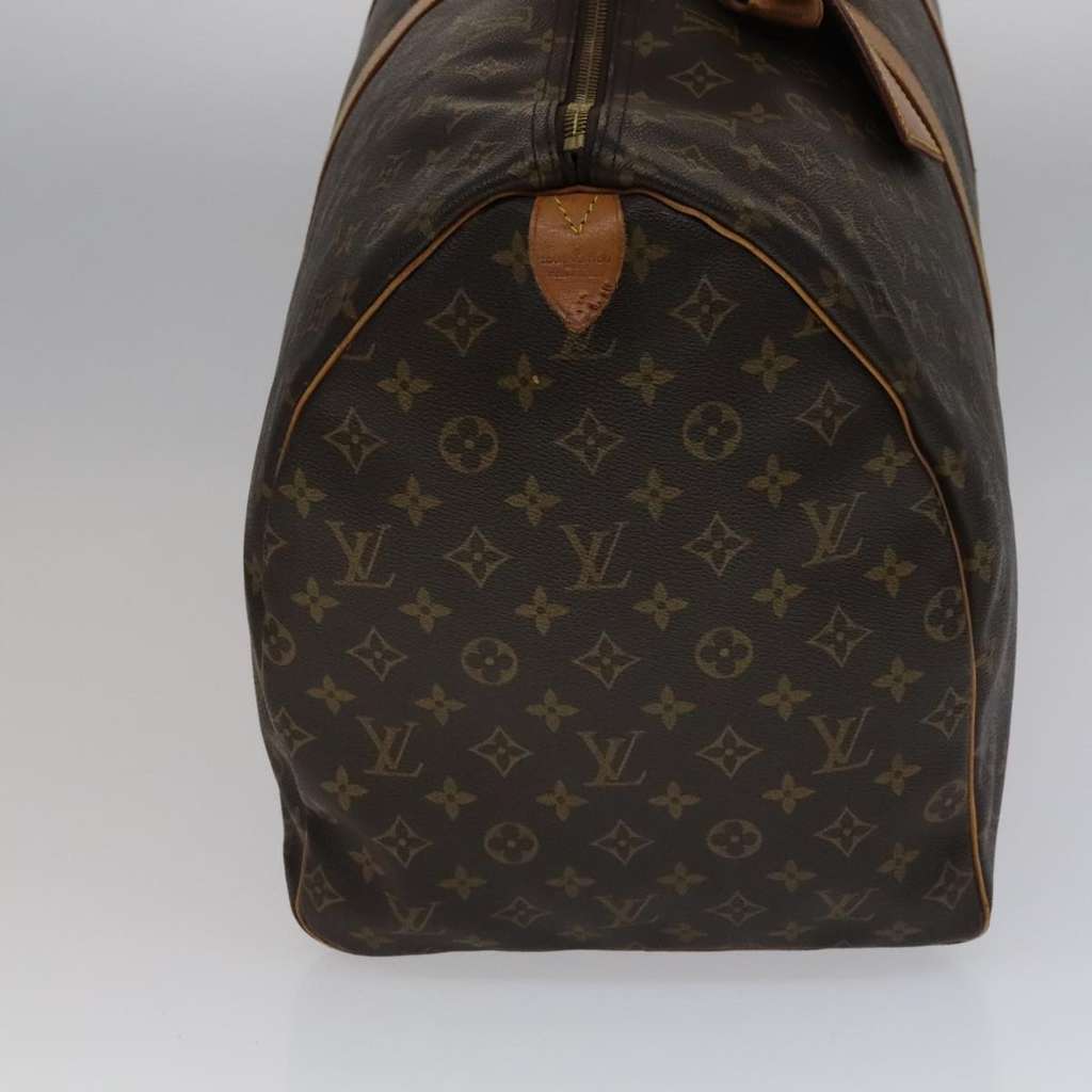 Louis Vuitton Keepall Bag Brown Canvas Good condition - Model View