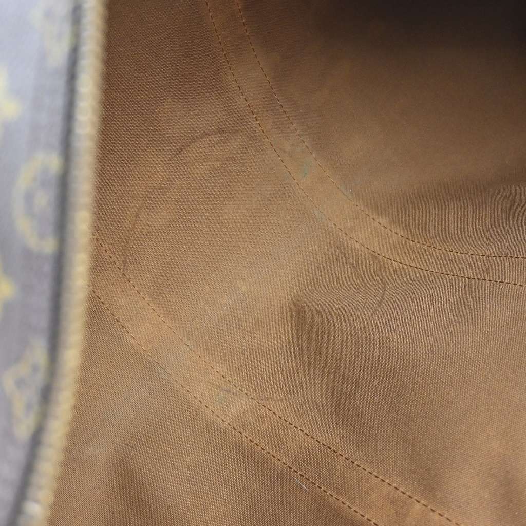 Louis Vuitton Keepall Bag Brown Canvas Very good condition - Inside View