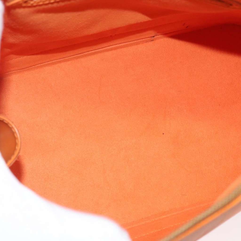 Louis Vuitton Vintage Alma Handbag Orange Leather Good condition - Box View