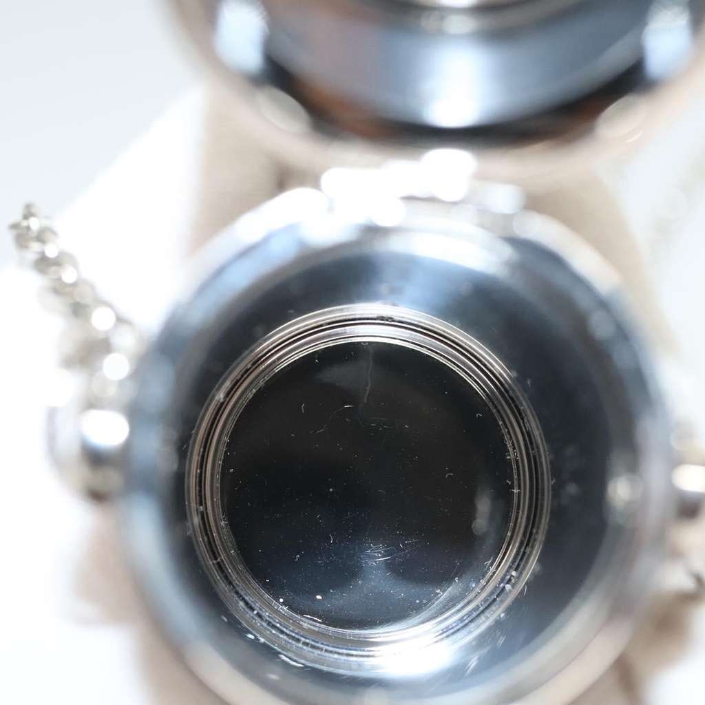 Louis Vuitton Lipstick Case on Chain Brown Canvas Very good condition - Box View