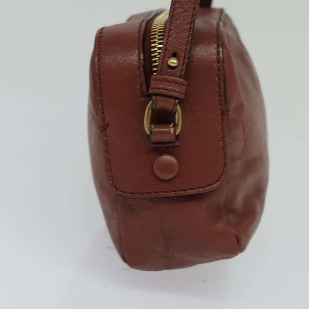 Chloe Shadow Shoulder Bag Brown Leather Very good condition - Model View