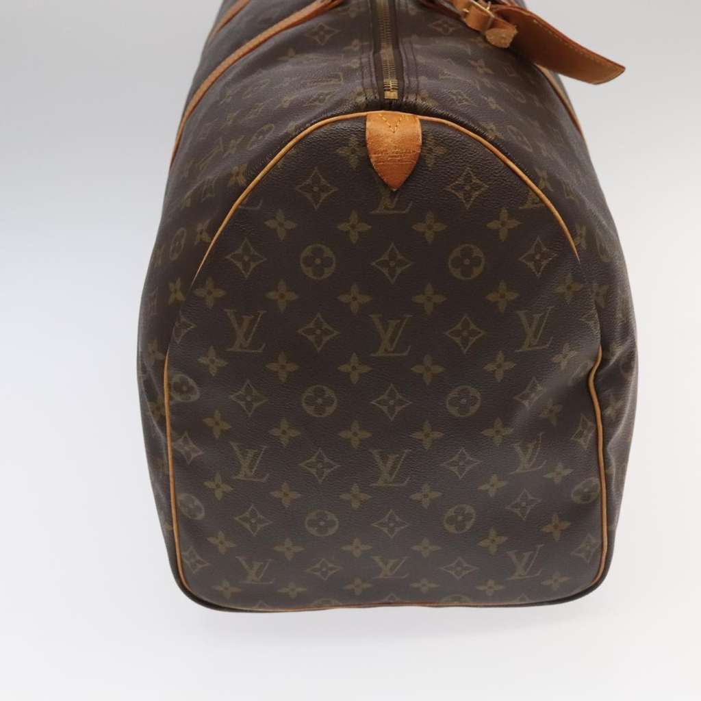 Louis Vuitton Keepall Bag Brown Canvas Good condition - Model View