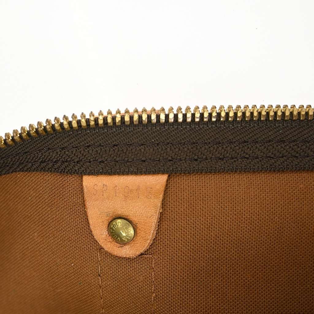 Louis Vuitton Keepall Bag Brown Canvas Good condition - Box View