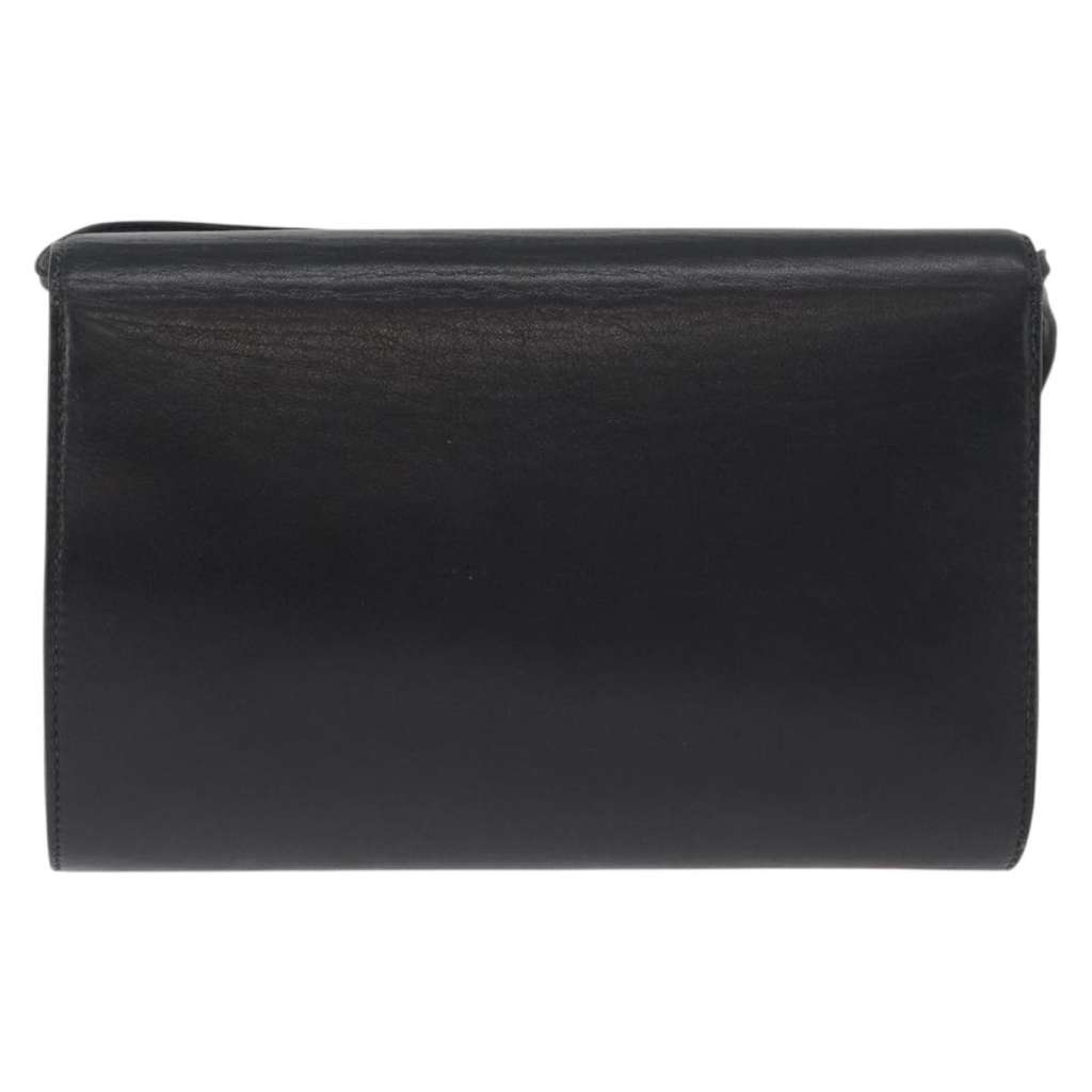 Givenchy Vintage 4G shoulder bag Black Leather Very good condition - Back View