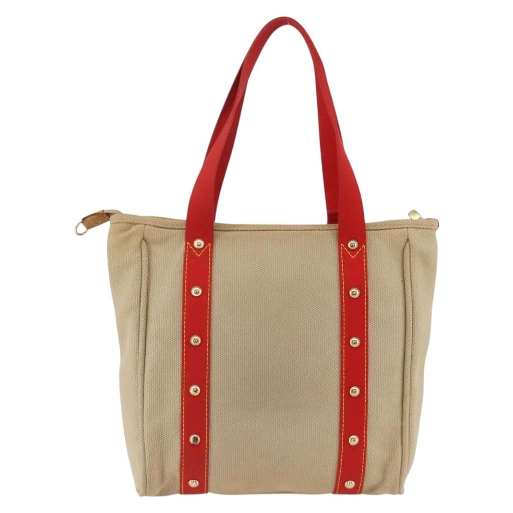 Louis Vuitton Antigua Tote Beige Canvas Very good condition - Back View