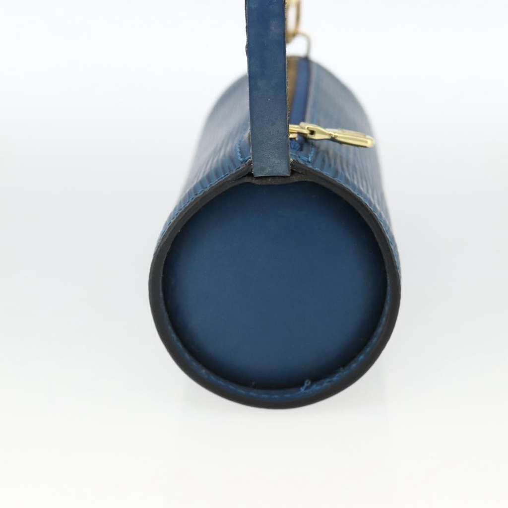 Louis Vuitton Soufflot Pochette Blue Leather Very good condition - Inside View