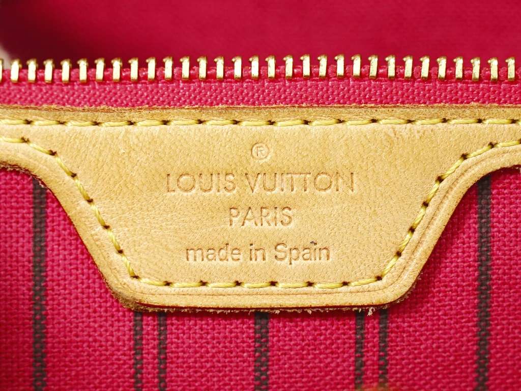 Louis Vuitton Neverfull NM Tote Brown Canvas Very good condition - Box View