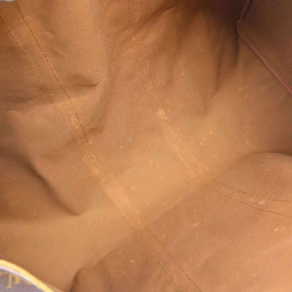 Louis Vuitton Keepall Bag Brown Canvas Very good condition - Inside View