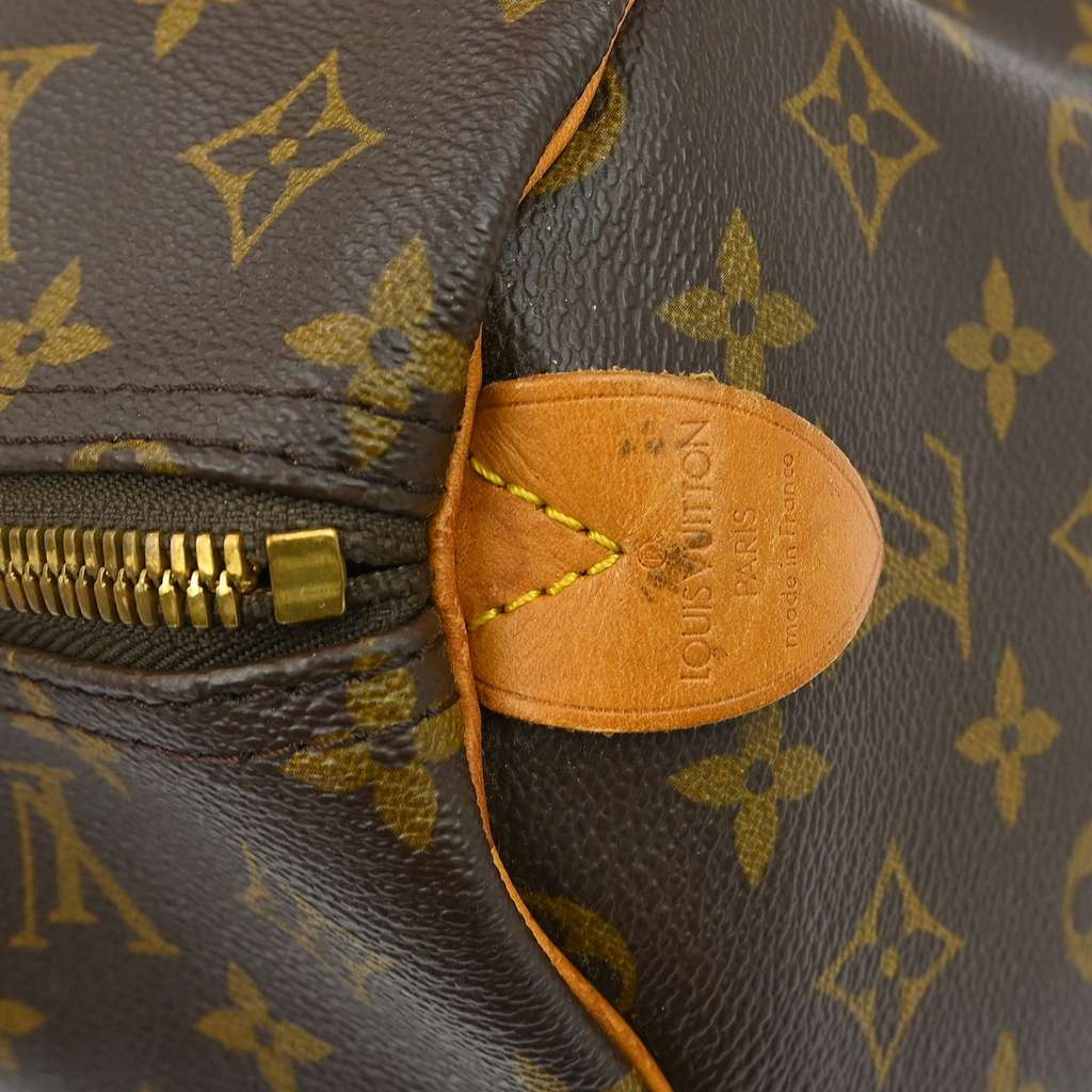 Louis Vuitton Keepall Bag Brown Canvas Very good condition - Model View