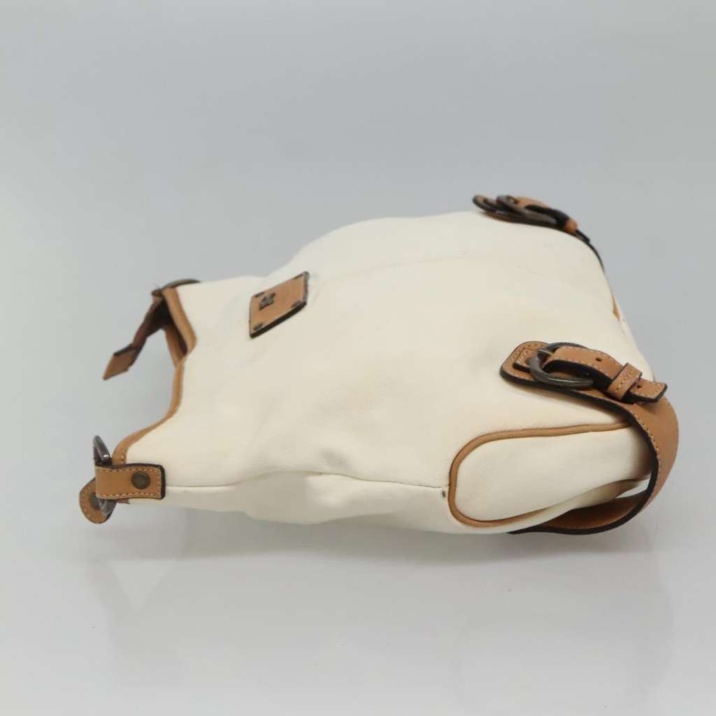 Burberry Blue Label shoulder bag White Canvas Very good condition - Model View