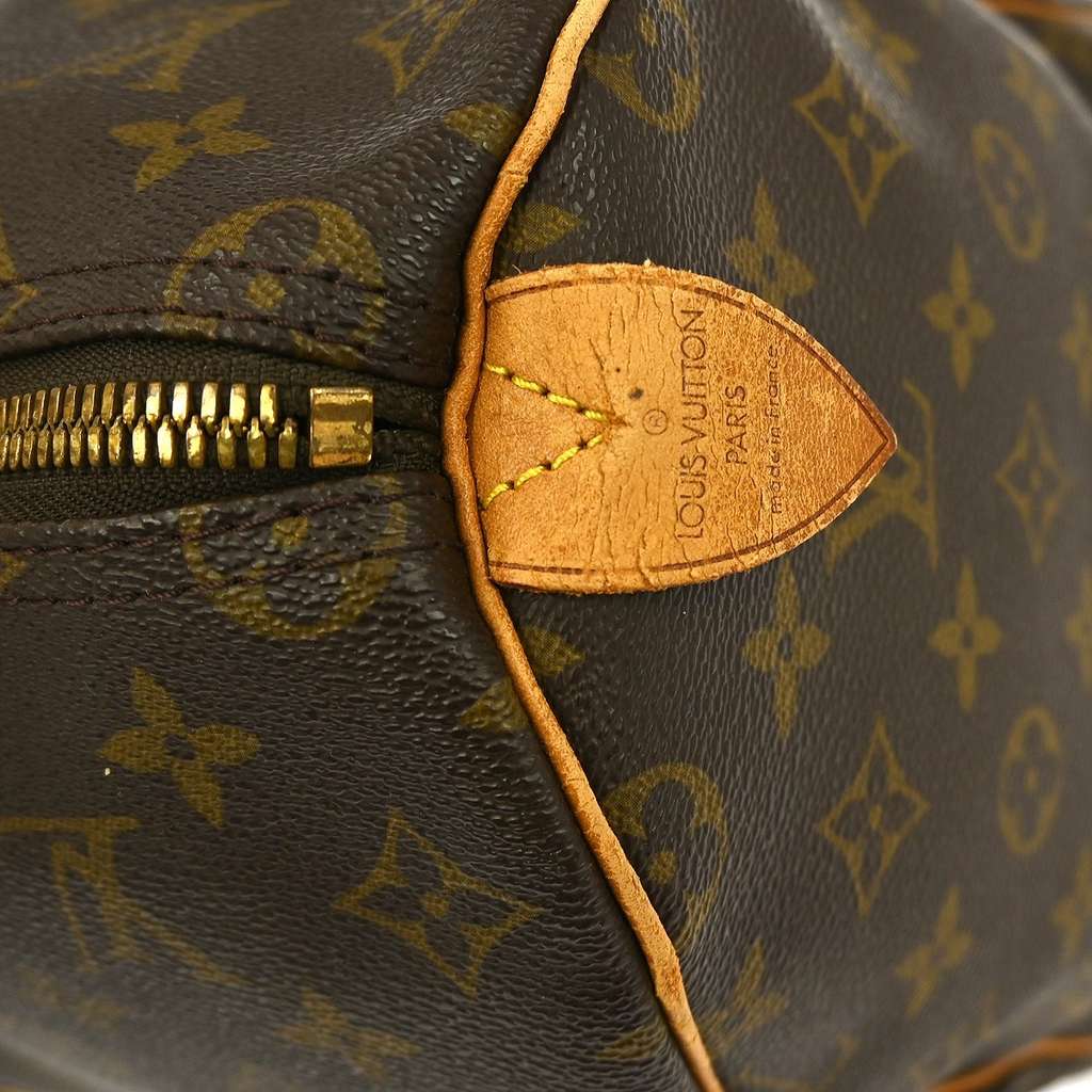 Louis Vuitton Keepall Bag Brown Canvas Good condition - Model View