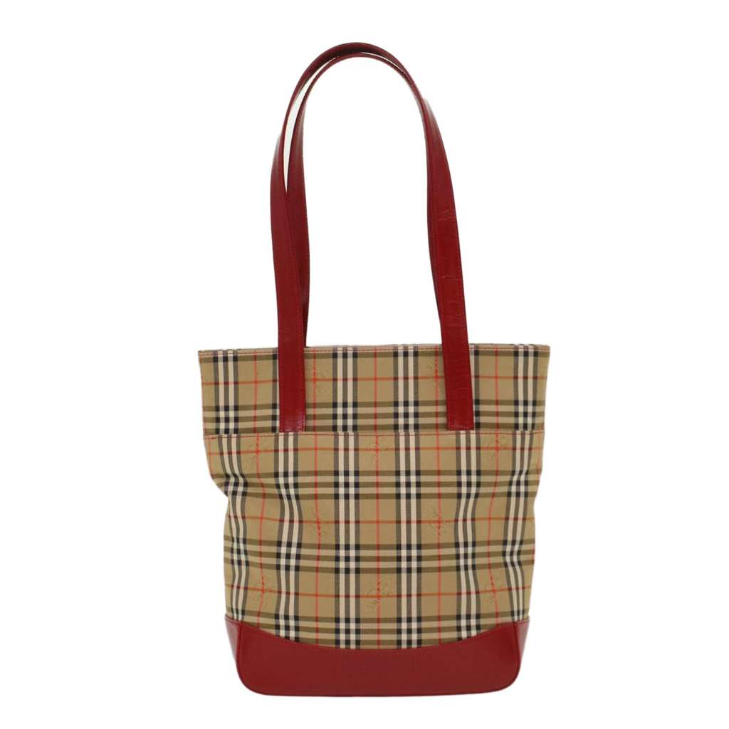 Burberry Nova Check Tote Beige Very good condition - Back View