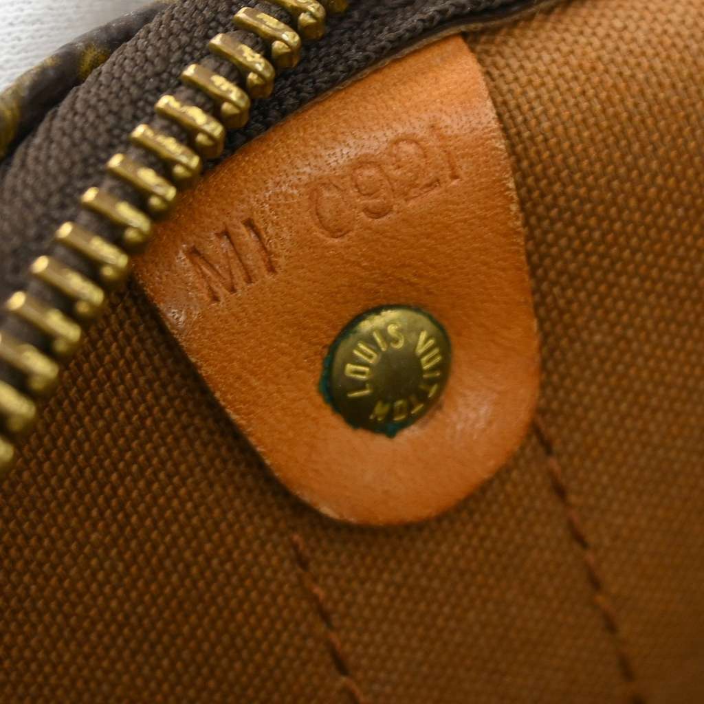 Louis Vuitton Keepall Bag Brown Canvas Good condition - Model View