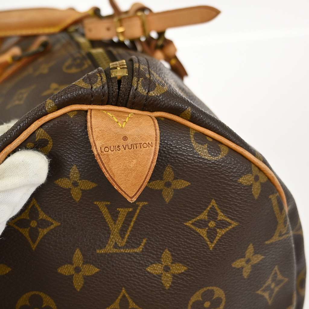 Louis Vuitton Keepall Bag Brown Canvas Very good condition - Model View