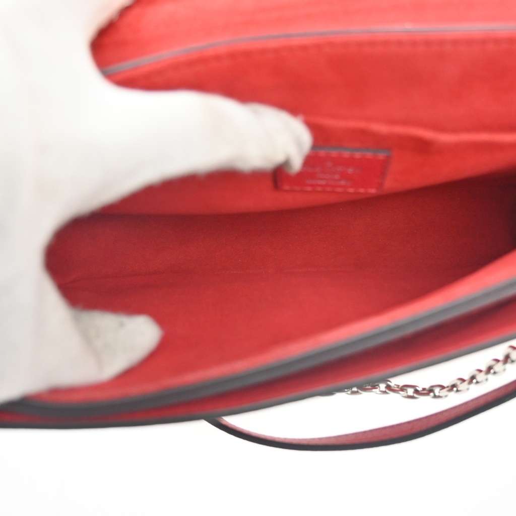 Louis Vuitton Very Messenger Red Leather Very good condition - Box View