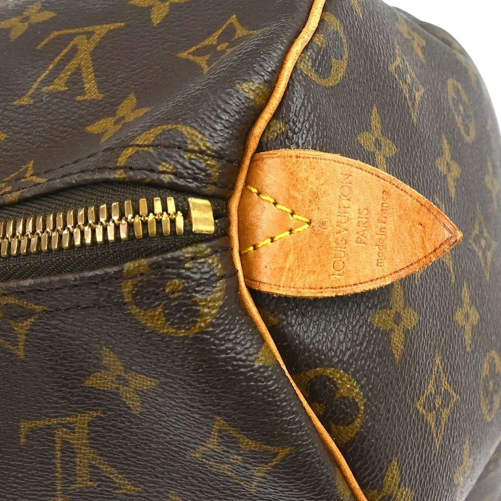 Louis Vuitton Keepall Bag Brown Canvas Very good condition - Model View