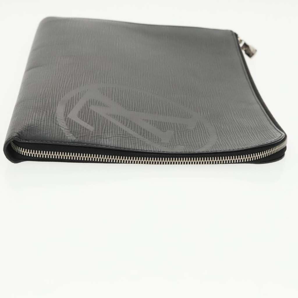 Louis Vuitton Pochette Jour Black Leather Good condition - Inside View