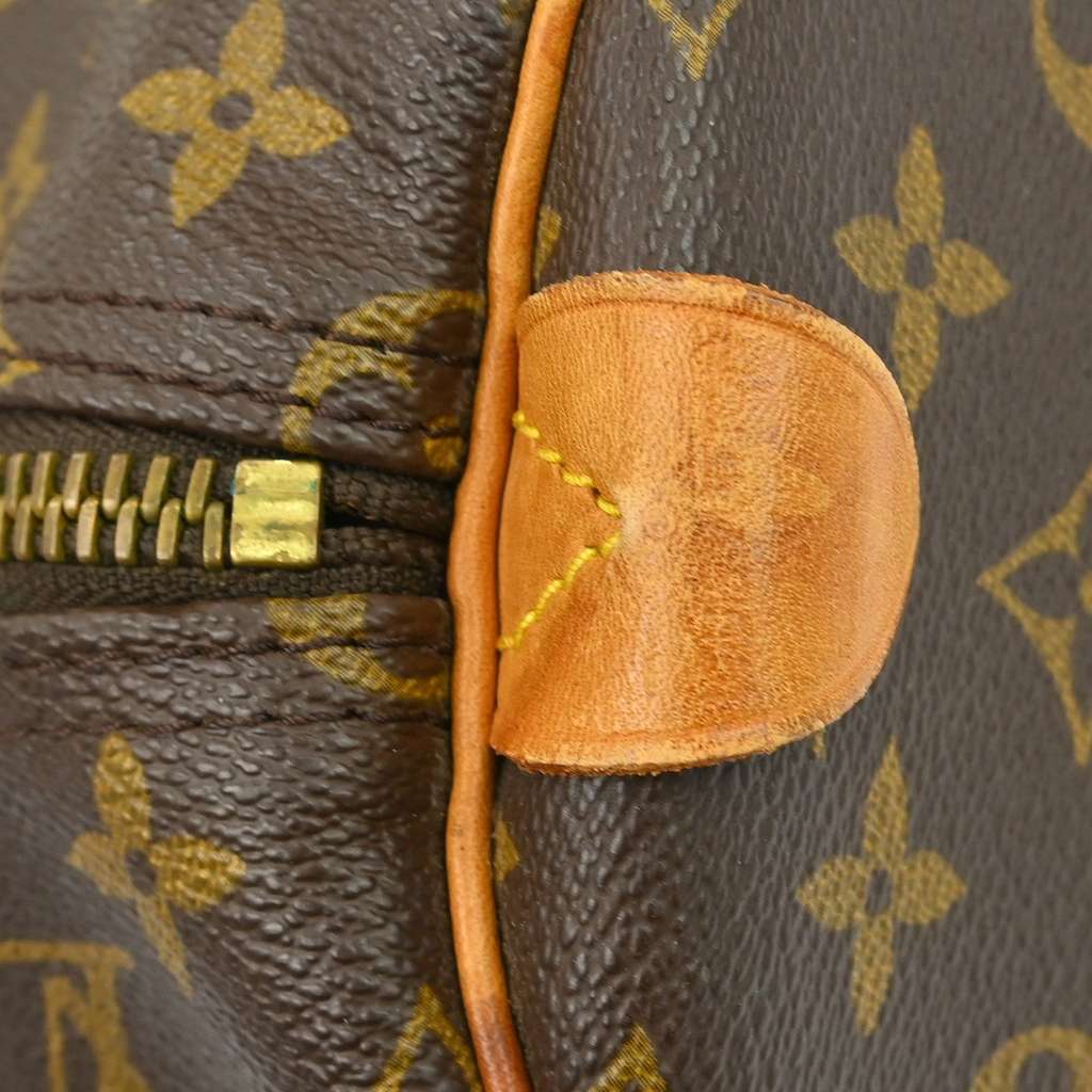 Louis Vuitton Keepall Bag Brown Canvas Good condition - Model View