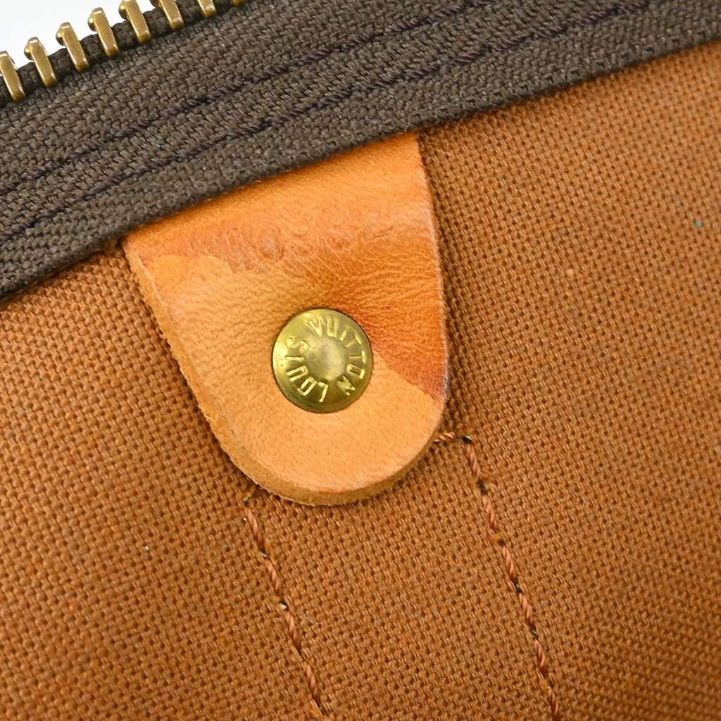 Louis Vuitton Keepall Bag Brown Canvas Good condition - Box View
