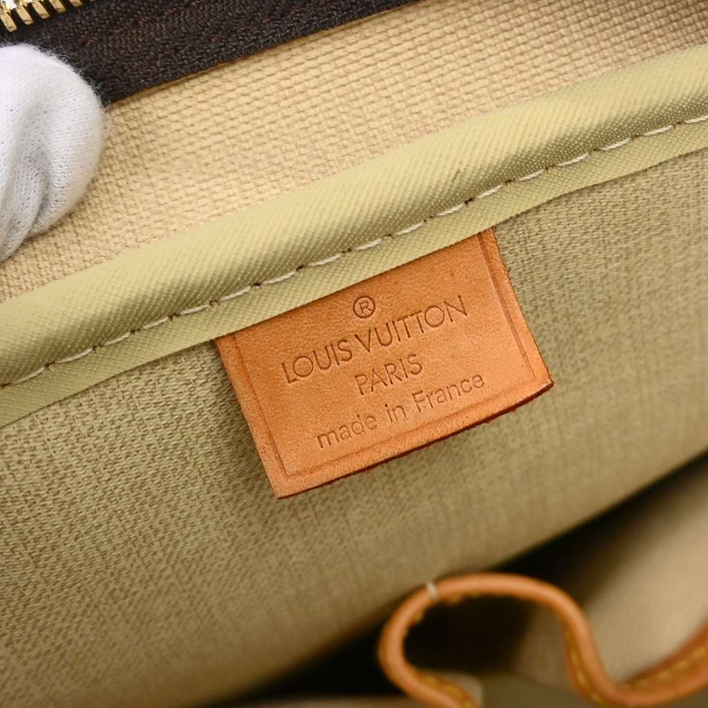 Louis Vuitton Deauville Handbag Brown Canvas Very good condition - Model View