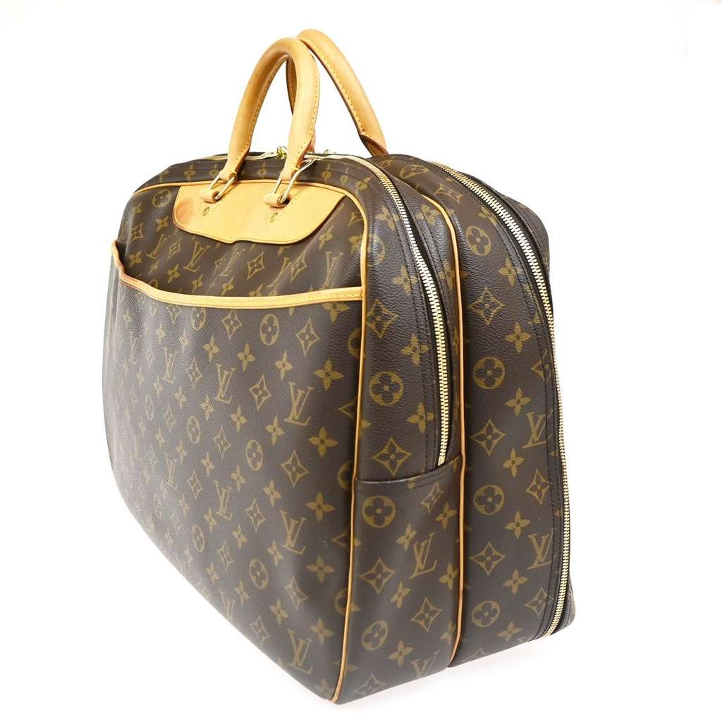 Louis Vuitton Alize Bag Brown Canvas Very good condition - Inside View
