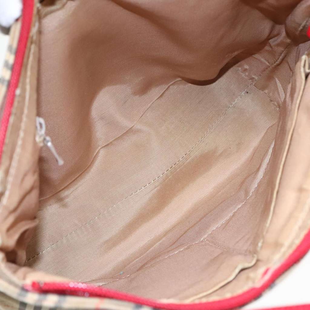 Burberry Nova Check Tote Beige Canvas Good condition - Box View