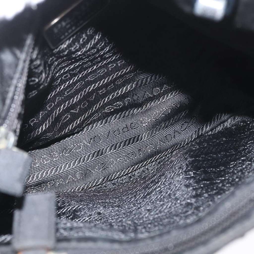 Prada Vintage Tote Black Very good condition - Box View