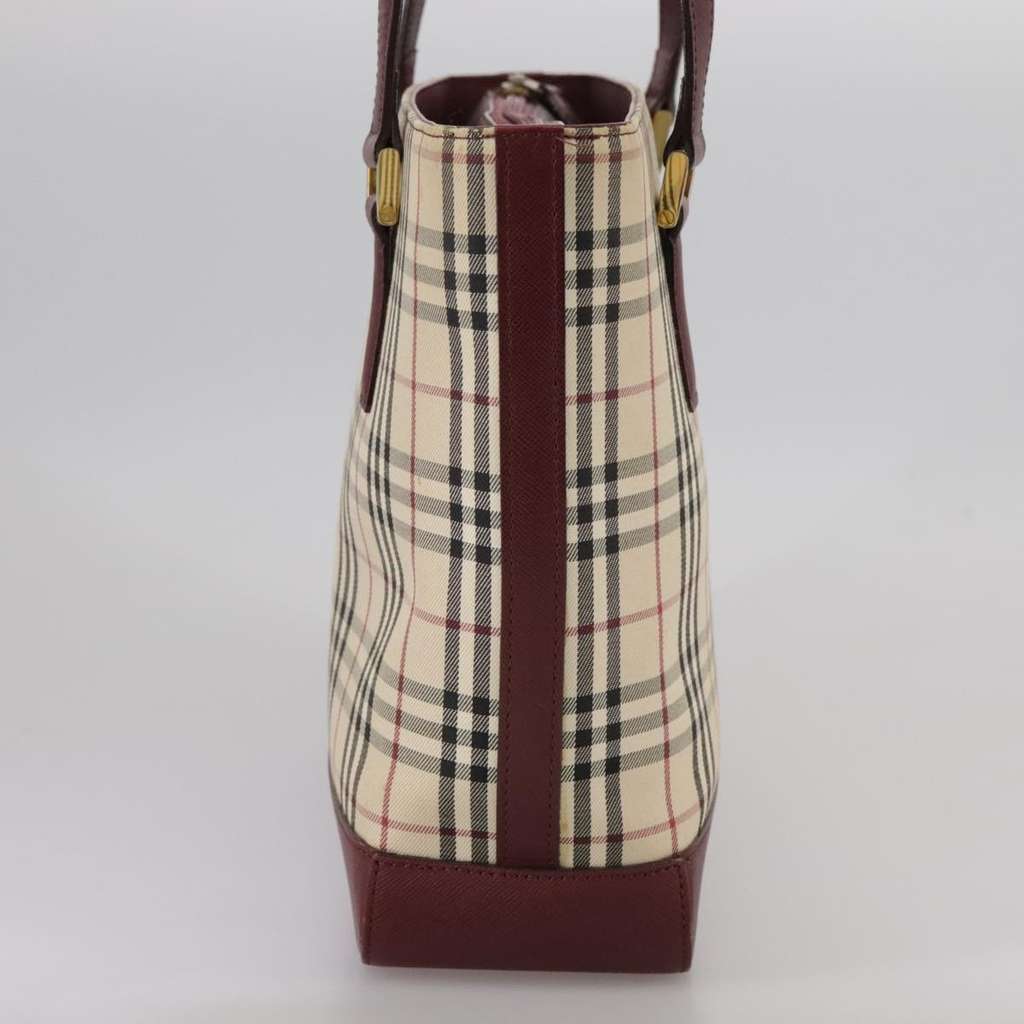 Burberry Nova Check Tote Beige Canvas Very good condition - Inside View