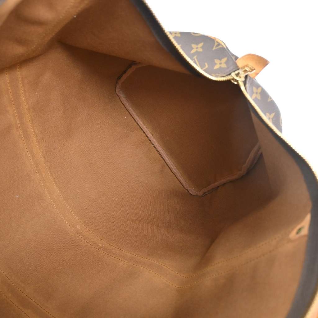 Louis Vuitton Keepall Bag Brown Canvas Very good condition - Inside View