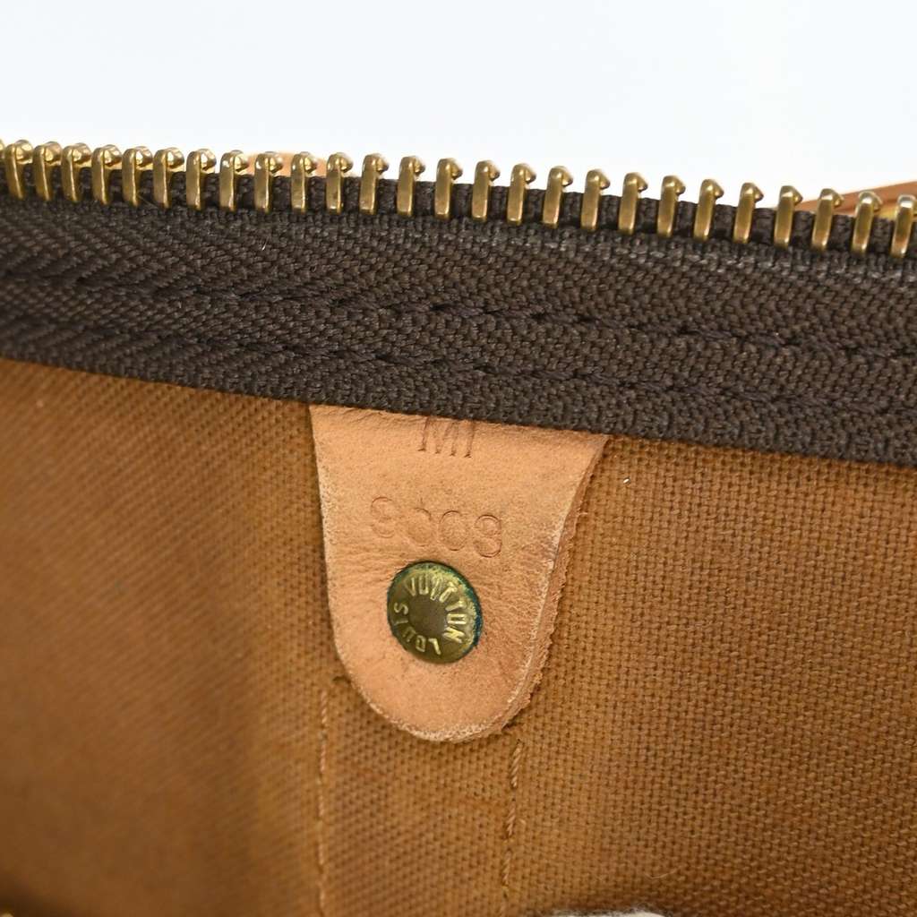 Louis Vuitton Keepall Bag Brown Canvas Very good condition - Box View