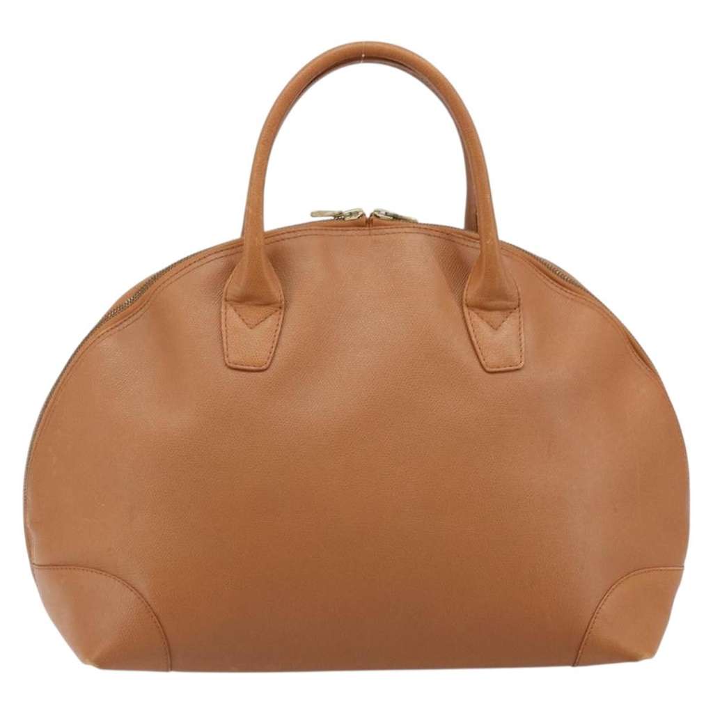 Mcm Vintage handbag Brown Leather Good condition - Back View