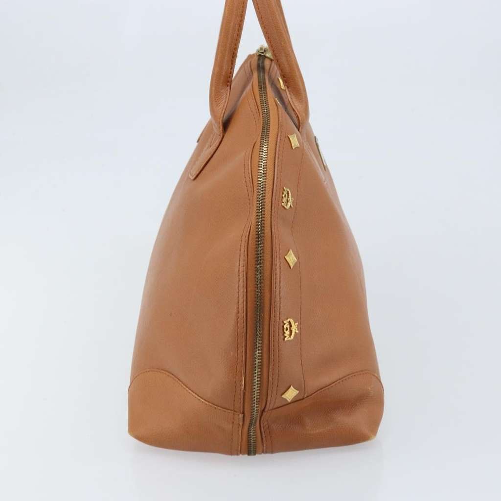 Mcm Vintage handbag Brown Leather Good condition - Inside View