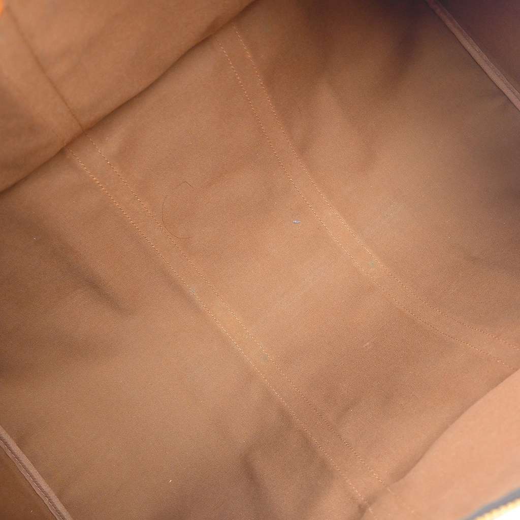 Louis Vuitton Keepall Bag Brown Canvas Very good condition - Inside View