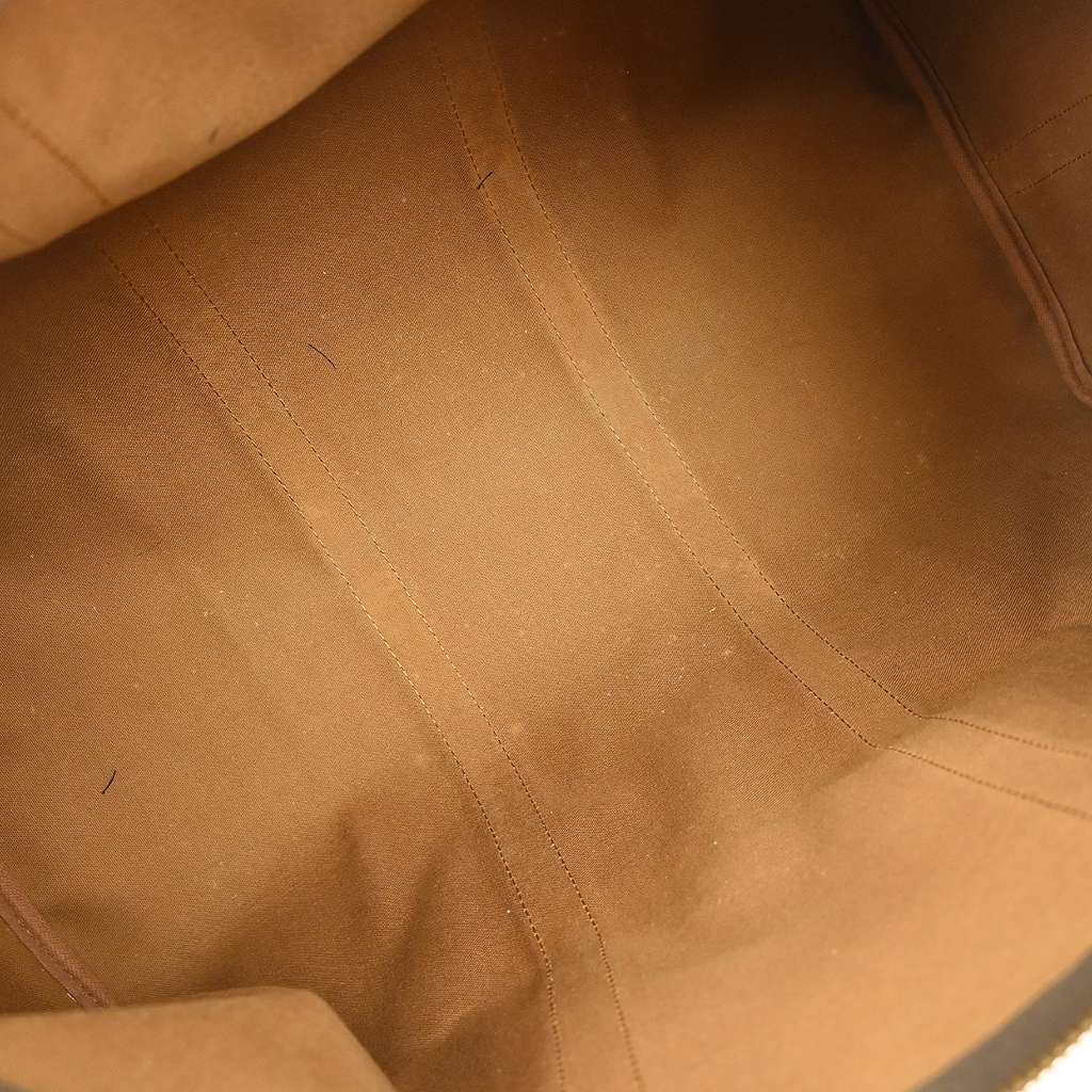 Louis Vuitton Keepall Bandouliere Bag Brown Canvas Good condition - Inside View