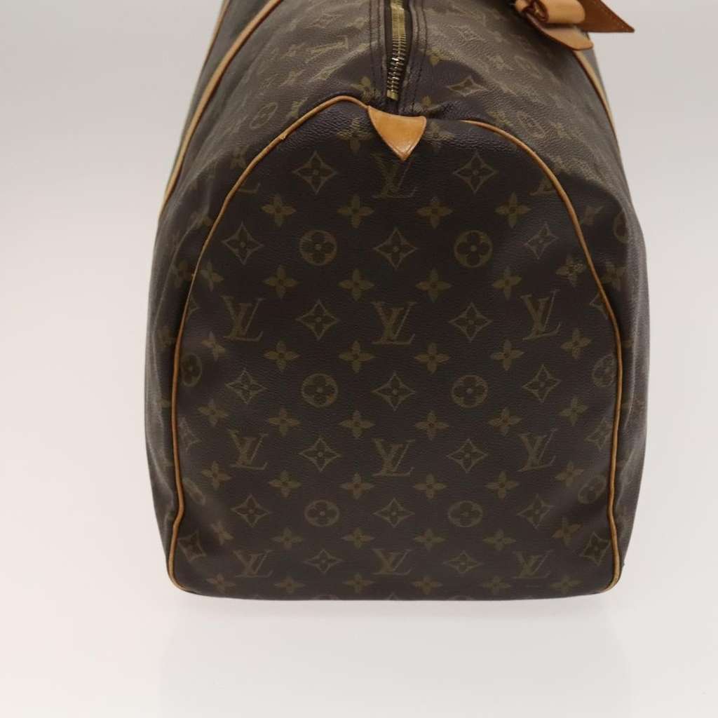 Louis Vuitton Keepall Bag Brown Canvas Good condition - Model View
