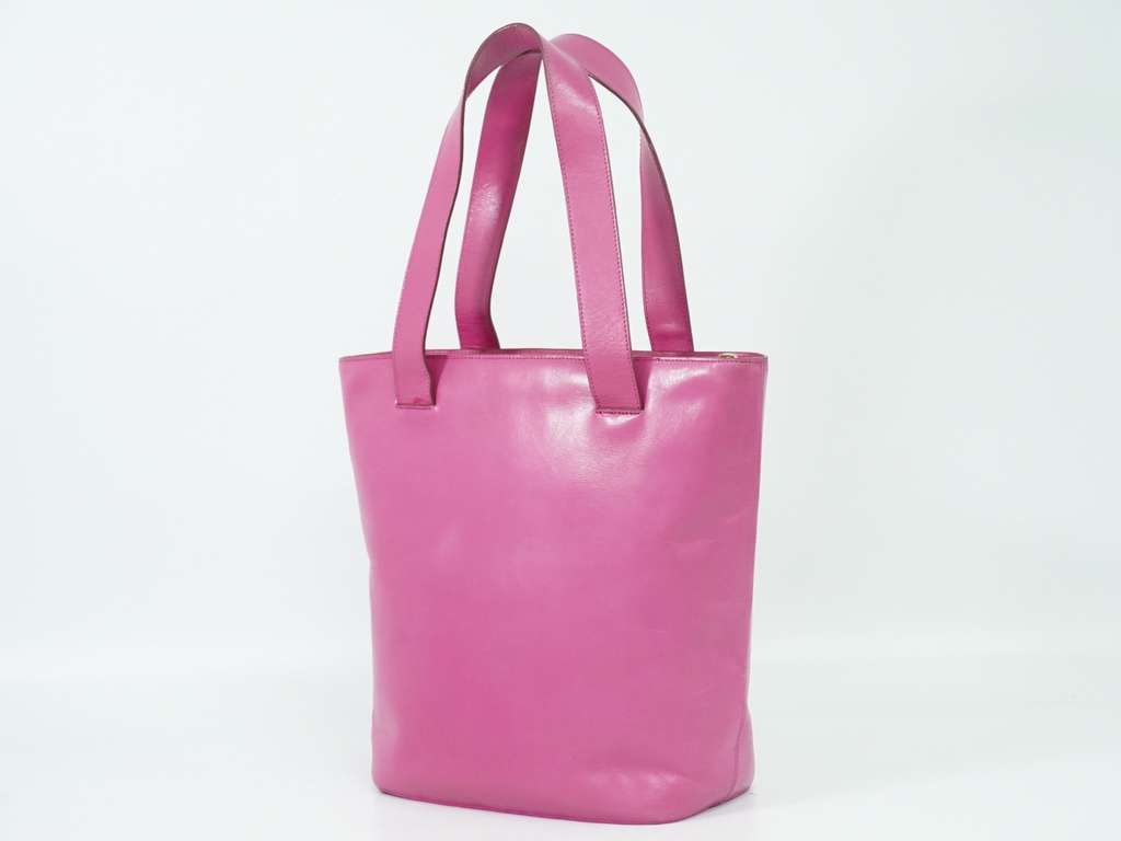 Celine Tote bag Pink Leather Very good condition - Back View