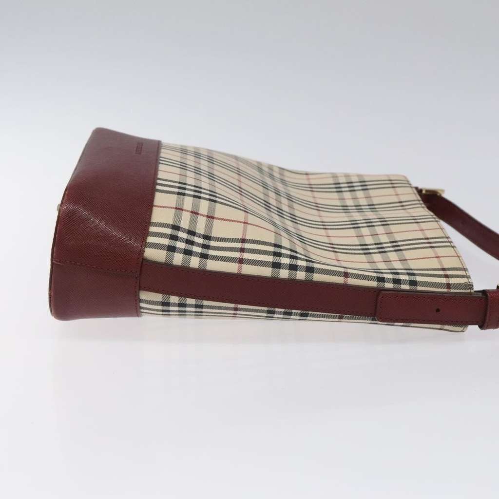 Burberry Nova check Shoulder bag Beige Canvas Very good condition - Inside View