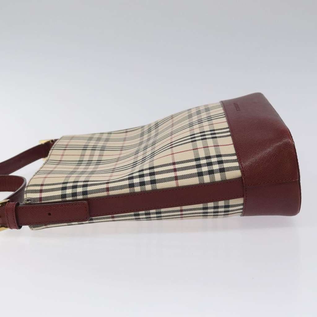 Burberry Nova check Shoulder bag Beige Canvas Very good condition - Model View