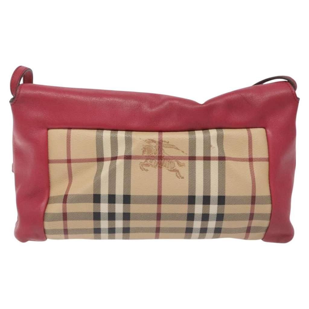 Burberry Nova check Shoulder bag Beige Very good condition - Back View