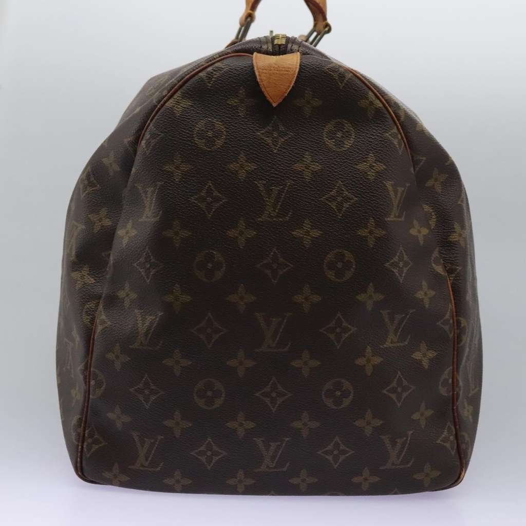 Louis Vuitton Keepall Bag Brown Canvas Good condition - Model View