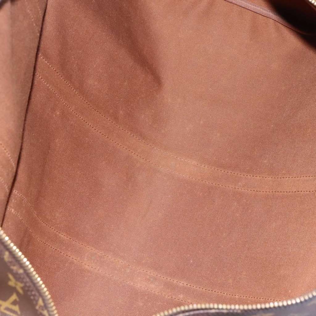 Louis Vuitton Keepall Bag Brown Canvas Good condition - Box View