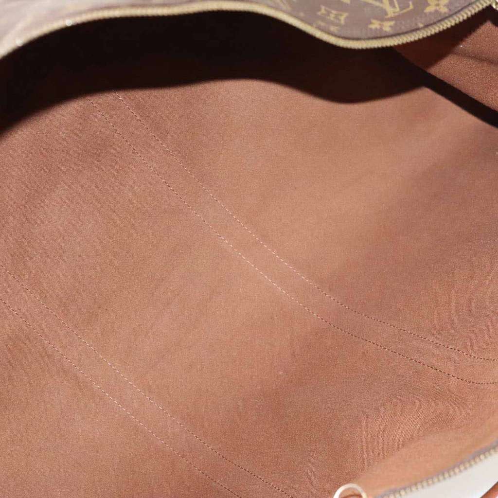 Louis Vuitton Keepall Bag Brown Canvas Good condition - Box View