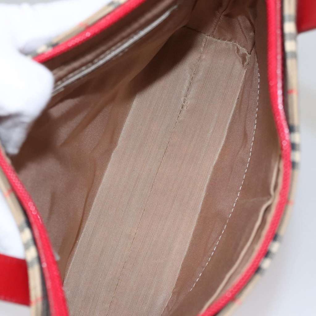 Burberry Nova Check Tote Beige Canvas Very good condition - Box View