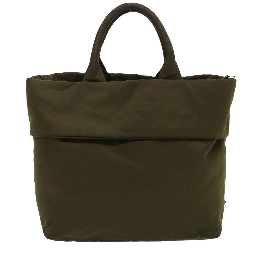 Prada Convertible Double Tote Khaki Very good condition - Back View
