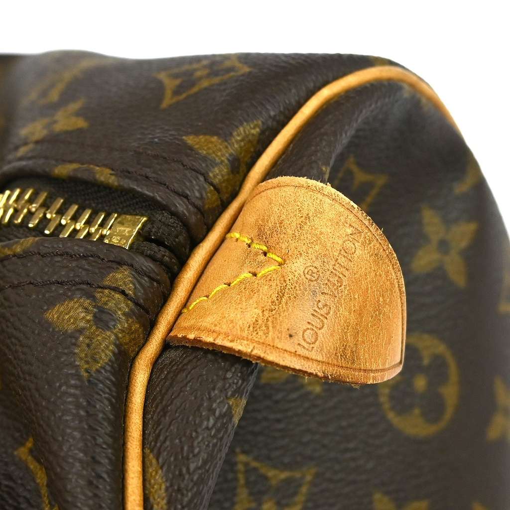 Louis Vuitton Keepall Bag Brown Canvas Good condition - Model View