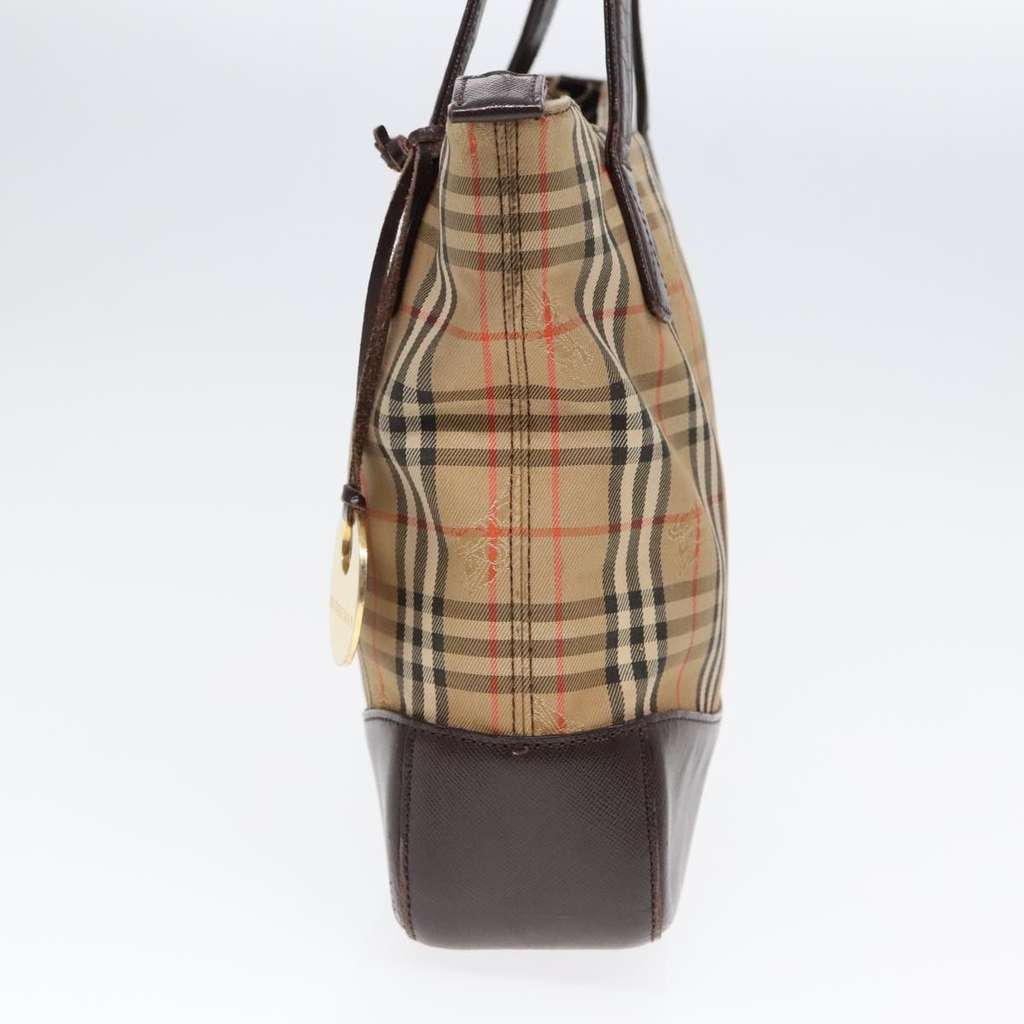 Burberry Nova Check Tote Beige Canvas Good condition - Inside View