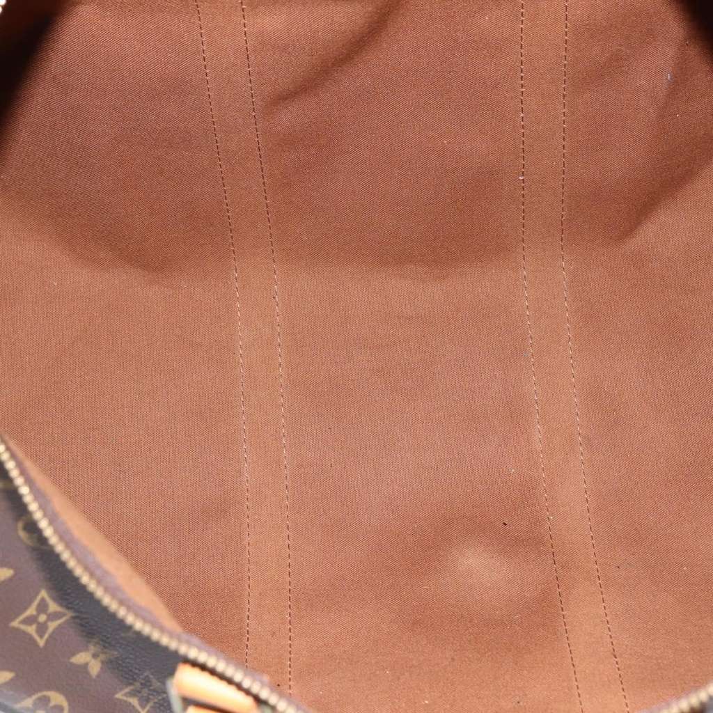 Louis Vuitton Keepall Bag Brown Canvas Good condition - Box View