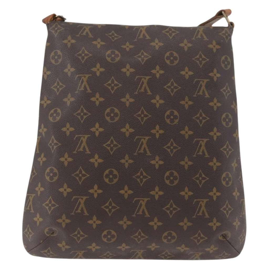 Louis Vuitton Musette Salsa Handbag Brown Canvas Good condition - Back View