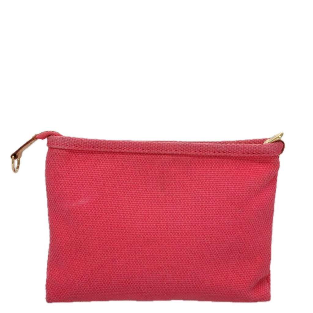 Louis Vuitton Antigua Pouch Pink Canvas Very good condition - Back View