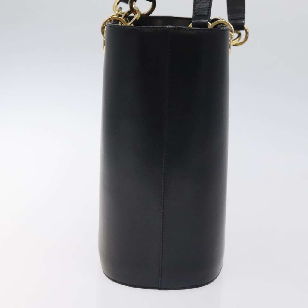 Salvatore Ferragamo Vintage Tote bag Black Leather Very good condition - Model View